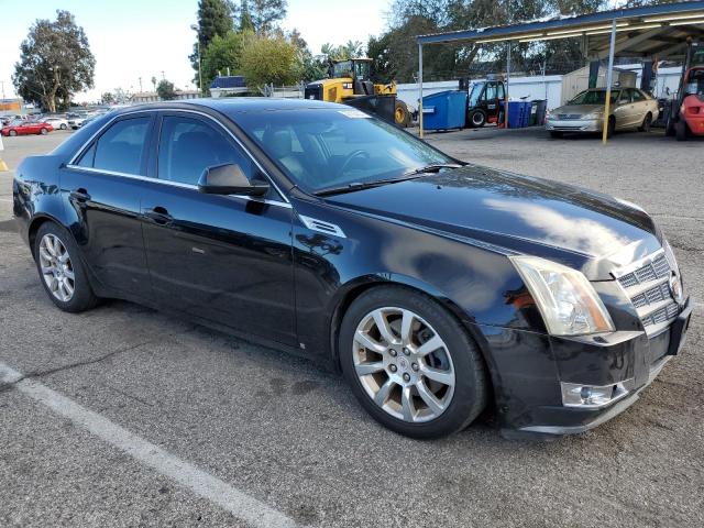 1G6DP57V280113524 - 2008 CADILLAC CTS HI FEATURE V6 BLACK photo 4