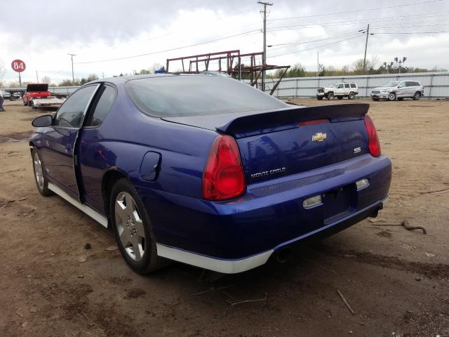 2G1WL15C369228334 - 2006 CHEVROLET MONTE CARLO SS  照片 3