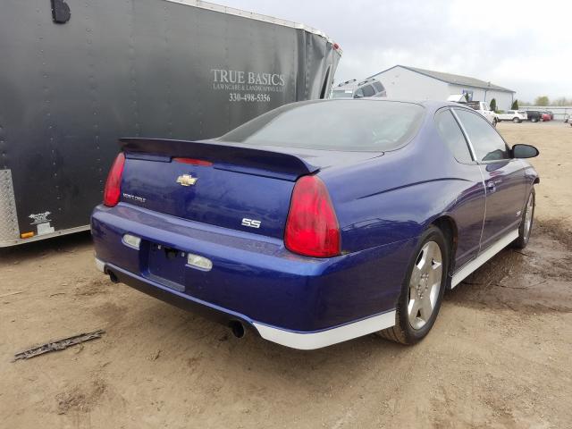 2G1WL15C369228334 - 2006 CHEVROLET MONTE CARLO SS  photo 4