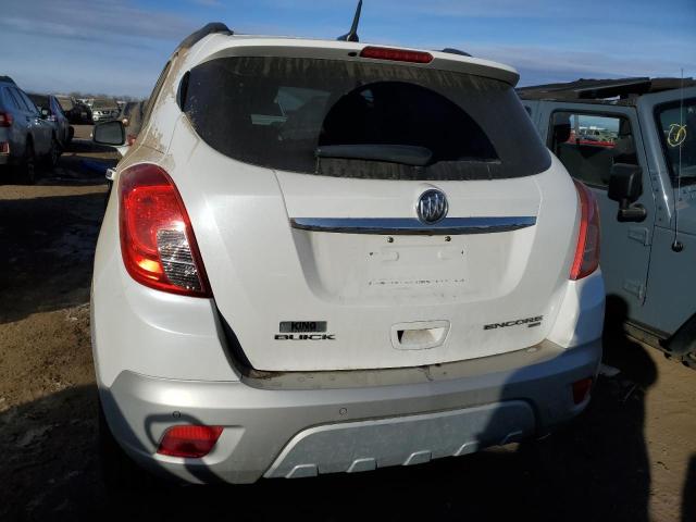 KL4CJHSB1EB522326 - 2014 BUICK ENCORE PREMIUM WHITE photo 6