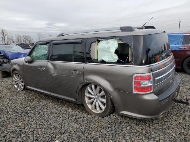 2FMHK6DT5DBD04249 - 2013 FORD FLEX LIMITED BROWN photo 2