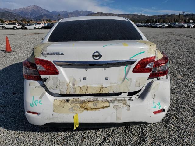 3N1AB7AP5FY304378 - 2015 NISSAN SENTRA S WHITE photo 6