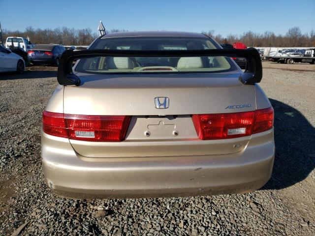 1HGCM56405A171276 - 2005 HONDA ACCORD LX GOLD photo 6