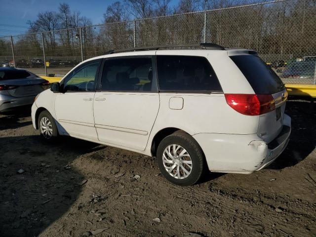 5TDZA23C06S502504 - 2006 TOYOTA SIENNA CE WHITE photo 2