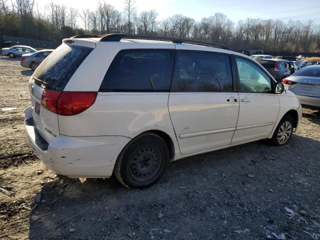 5TDZA23C06S502504 - 2006 TOYOTA SIENNA CE WHITE photo 3