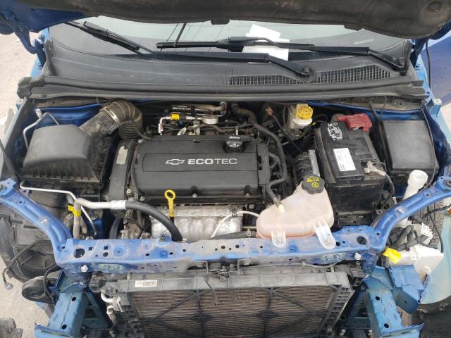 1G1JB5SH7H4150828 - 2017 CHEVROLET SONIC LS ლურჯი ფოტო 11