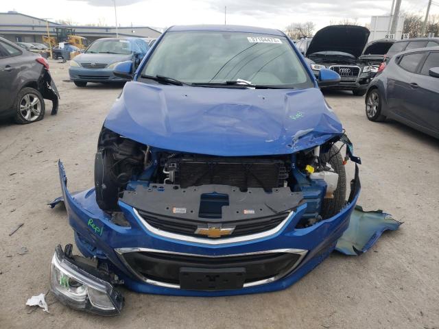 1G1JB5SH7H4150828 - 2017 CHEVROLET SONIC LS ლურჯი ფოტო 5