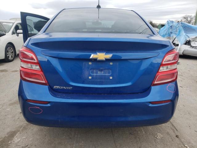 1G1JB5SH7H4150828 - 2017 CHEVROLET SONIC LS ლურჯი ფოტო 6