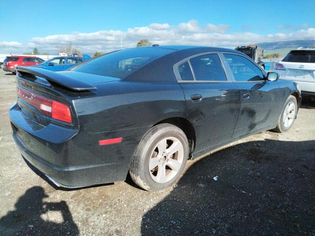 2C3CDXHG0DH694657 - 2013 DODGE CHARGER SXT BLACK photo 3