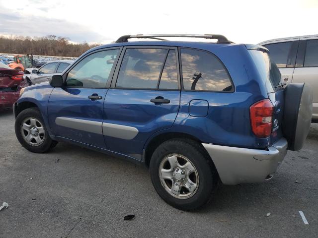 JTEGD20VX40038721 - 2004 TOYOTA RAV4 BLUE photo 2