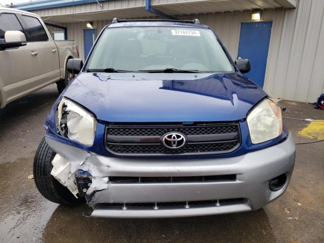 JTEGD20VX40038721 - 2004 TOYOTA RAV4 BLUE photo 5