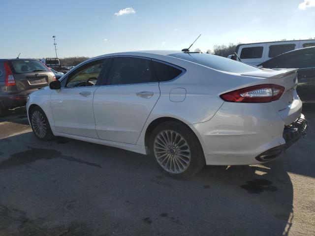 3FA6P0D91FR273106 - 2015 FORD FUSION TITANIUM WHITE photo 2