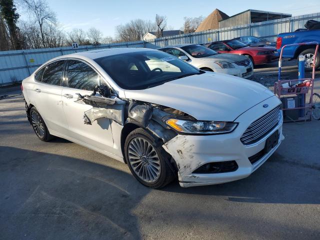 3FA6P0D91FR273106 - 2015 FORD FUSION TITANIUM WHITE photo 4