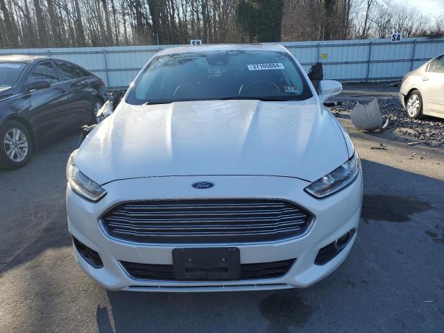 3FA6P0D91FR273106 - 2015 FORD FUSION TITANIUM WHITE photo 5