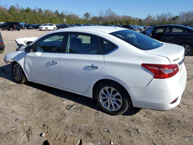 3N1AB7AP1KY414158 - 2019 NISSAN SENTRA S WHITE photo 2