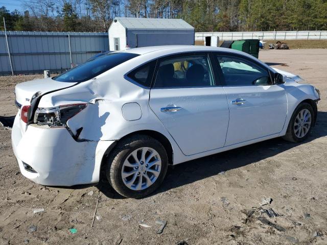 3N1AB7AP1KY414158 - 2019 NISSAN SENTRA S WHITE photo 3