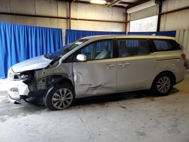 KNDMA5C16K6572240 - 2019 KIA SEDONA L SILVER photo 1