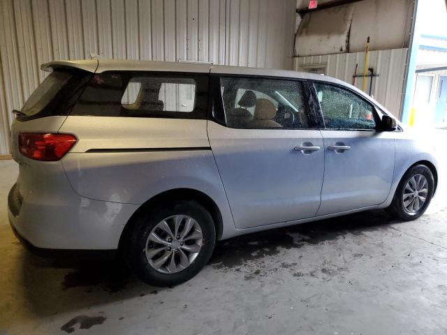 KNDMA5C16K6572240 - 2019 KIA SEDONA L SILVER photo 3