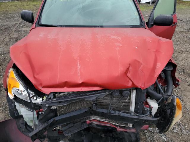 JTMZF4DV2C5049064 - 2012 TOYOTA RAV4 RED photo 11