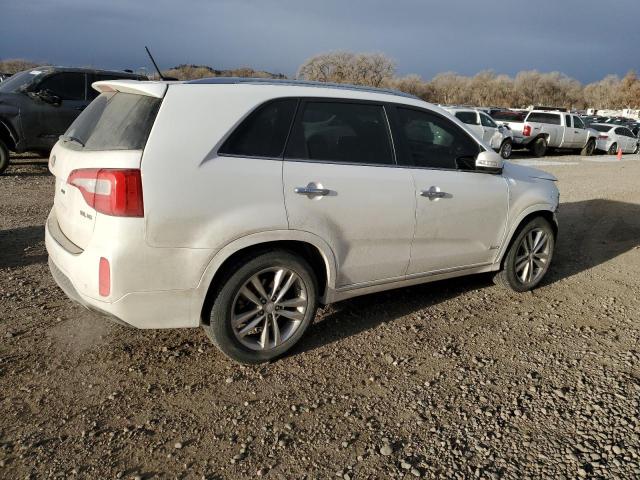 5XYKWDA74FG600985 - 2015 KIA SORENTO SX WHITE photo 3