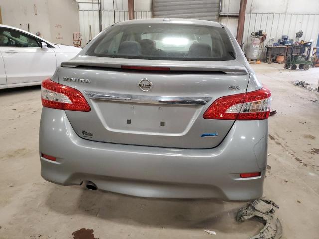 3N1AB7AP7EY242271 - 2014 NISSAN SENTRA S GRAY photo 6