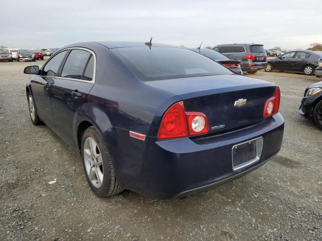 1G1ZB5EB8AF221832 - 2010 CHEVROLET MALIBU LS BLUE photo 2