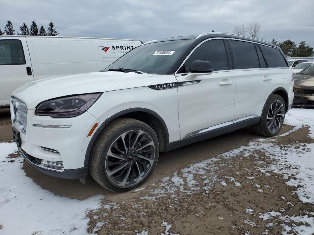 5LM5J7XC2LGL07623 - 2020 LINCOLN AVIATOR RESERVE WHITE photo 1