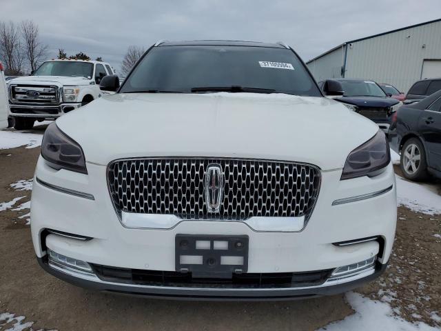 5LM5J7XC2LGL07623 - 2020 LINCOLN AVIATOR RESERVE WHITE photo 5