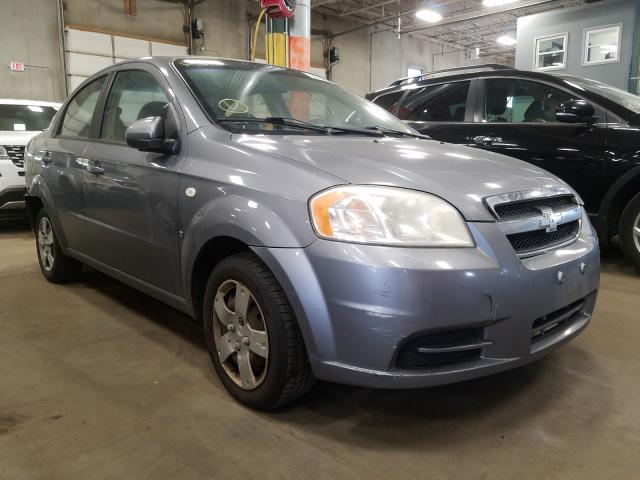 KL1TD56657B135412 - 2007 CHEVROLET AVEO BASE  photo 1