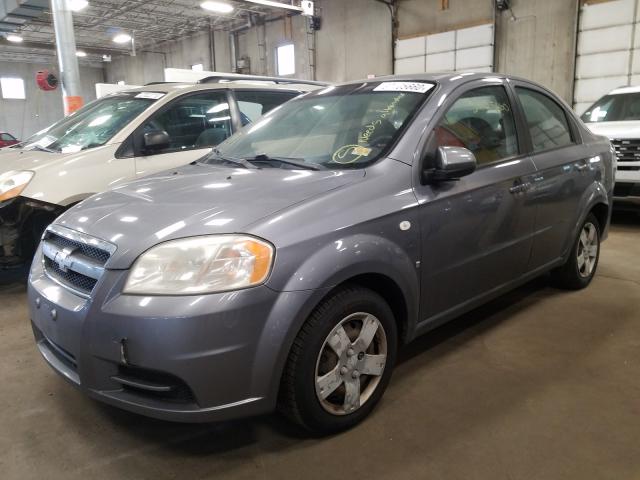 KL1TD56657B135412 - 2007 CHEVROLET AVEO BASE  photo 2