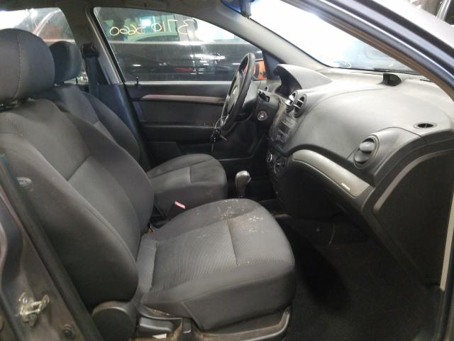 KL1TD56657B135412 - 2007 CHEVROLET AVEO BASE  photo 5
