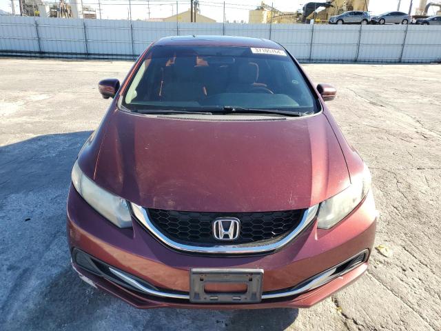 19XFB2F84EE243953 - 2014 HONDA CIVIC EX BURGUNDY photo 5