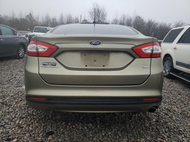 3FA6P0H77DR229245 - 2013 FORD FUSION SE GOLD photo 6