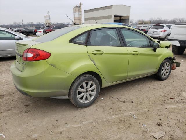 3FADP4BJ6BM206973 - 2011 FORD FIESTA SE GREEN photo 3