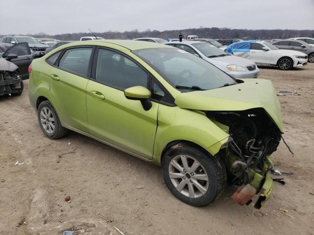 3FADP4BJ6BM206973 - 2011 FORD FIESTA SE GREEN photo 4