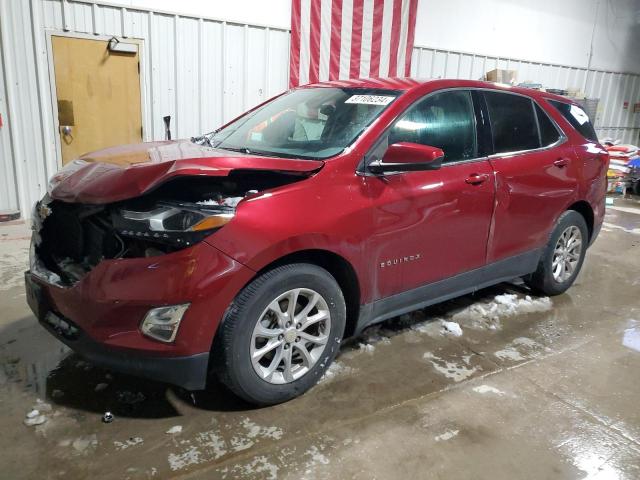 3GNAXKEV8LS583065 - 2020 CHEVROLET EQUINOX LT RED photo 1