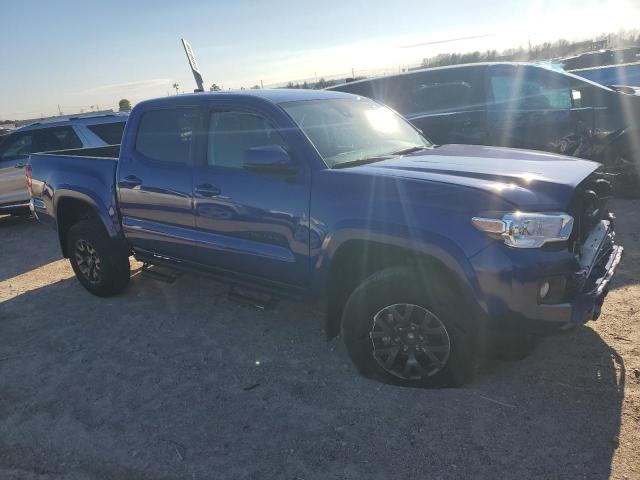 3TMAZ5CNXNM193115 - 2022 TOYOTA TACOMA DOUBLE CAB BLUE photo 4