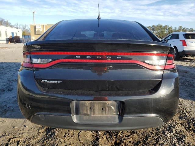 1C3CDFAA1FD391726 - 2015 DODGE DART SE BLACK photo 6