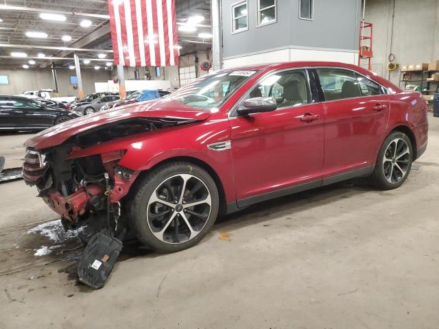 1FAHP2J85EG134425 - 2014 FORD TAURUS LIMITED RED photo 1