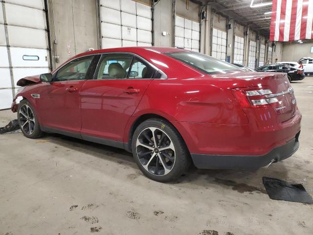 1FAHP2J85EG134425 - 2014 FORD TAURUS LIMITED RED photo 2