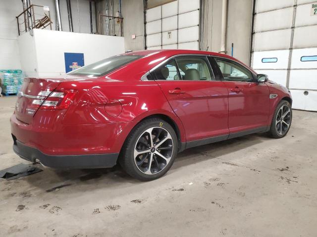 1FAHP2J85EG134425 - 2014 FORD TAURUS LIMITED RED photo 3