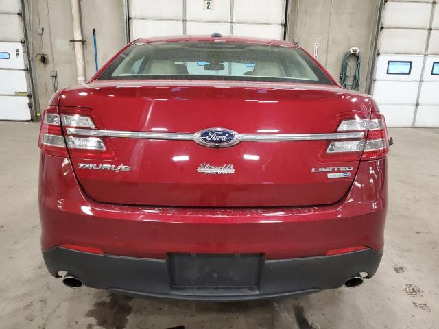 1FAHP2J85EG134425 - 2014 FORD TAURUS LIMITED RED photo 6