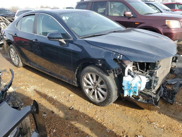 4T1B11HK5KU751894 - 2019 TOYOTA CAMRY L BLUE photo 4