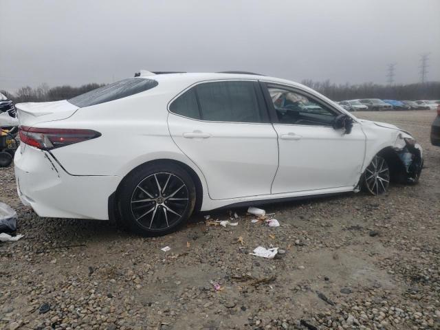 4T1S11AK6PU118841 - 2023 TOYOTA CAMRY SE NIGHT SHADE WHITE photo 3