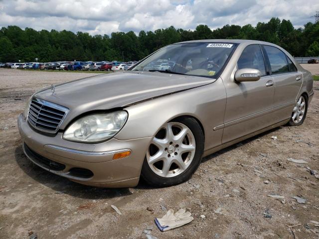 WDBNG83J75A438213 - 2005 MERCEDES-BENZ S 430 4MATIC BEIGE photo 2