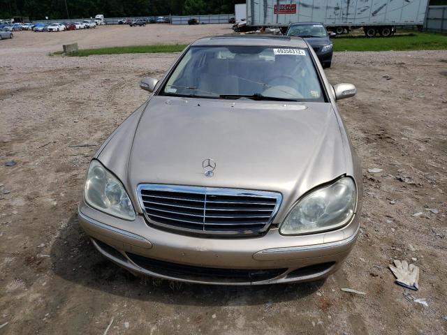 WDBNG83J75A438213 - 2005 MERCEDES-BENZ S 430 4MATIC BEIGE photo 9