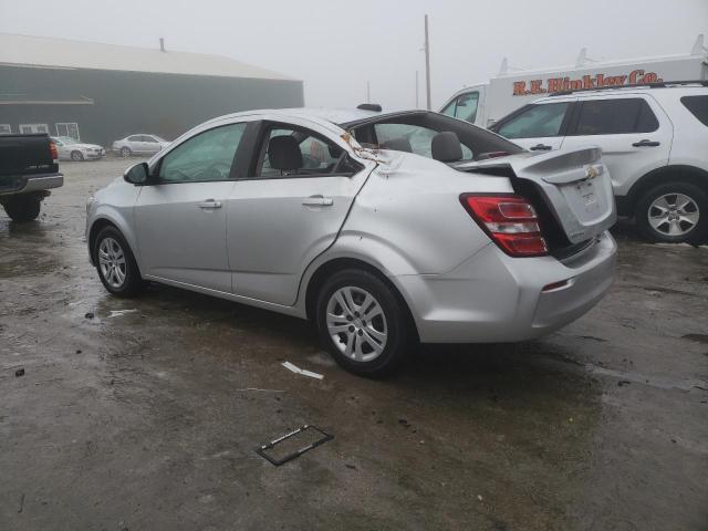 1G1JB5SH5H4148396 - 2017 CHEVROLET SONIC LS 银色 照片 2