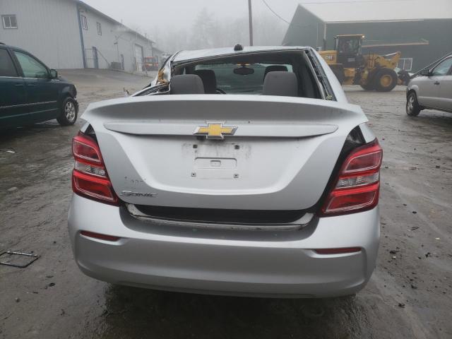 1G1JB5SH5H4148396 - 2017 CHEVROLET SONIC LS 银色 照片 6