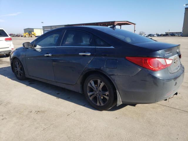 5NPEC4AC7DH613304 - 2013 HYUNDAI SONATA SE BLUE photo 2