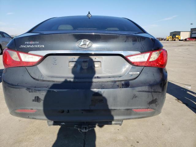 5NPEC4AC7DH613304 - 2013 HYUNDAI SONATA SE BLUE photo 6